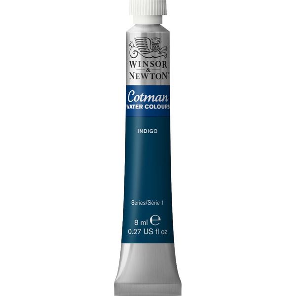 Winsor &amp; Newton Cotman Watercolour 8ML TBE Indigo