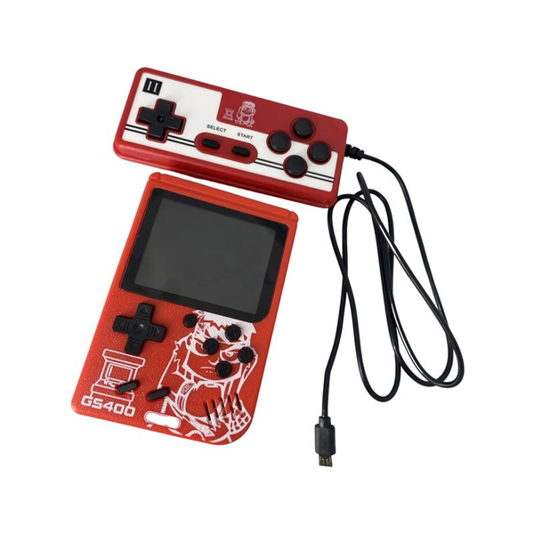 400 In 1 Game Console - Li-ion Battery + 400 Games + Up to Two Players