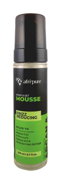 Afri Pure Wrap Set Mousse Argain Oil 200ml