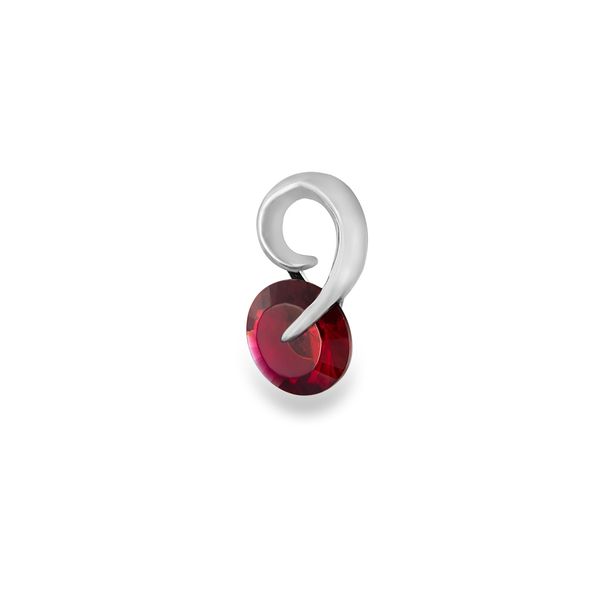 Silver CZ Stone Pendant (PE-11)