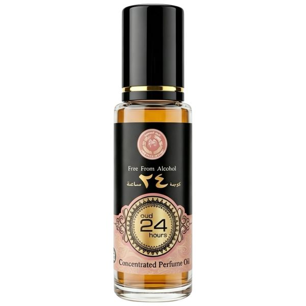 Oud 24 Hours Concentrated Men Perfume Oil 15ml For Him Long-Lasting