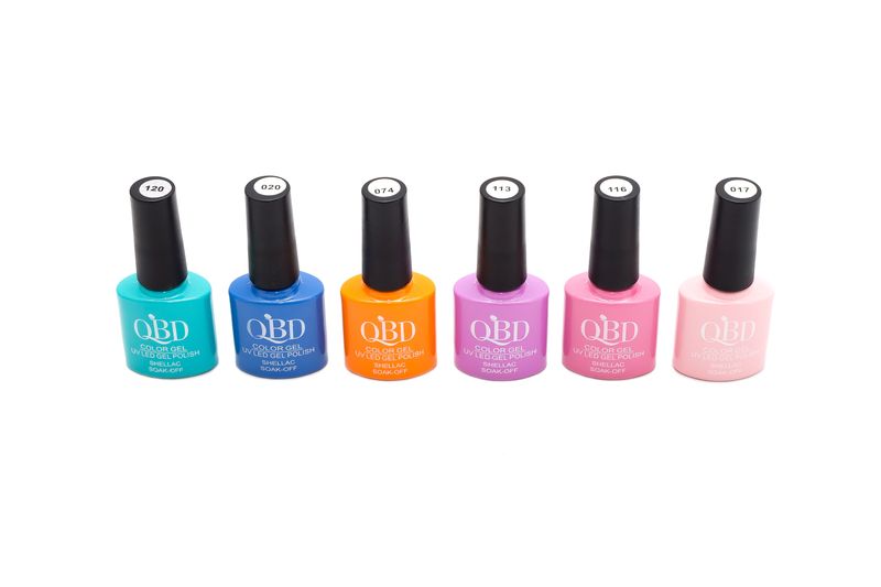 UV Gel Nail Polish Pastel Shellac Colour Kit