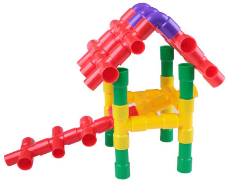 Educational Tube Trumpet Blocks