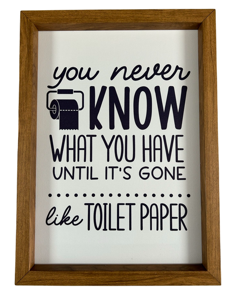 Bathroom Wall Art about Toiletpaper