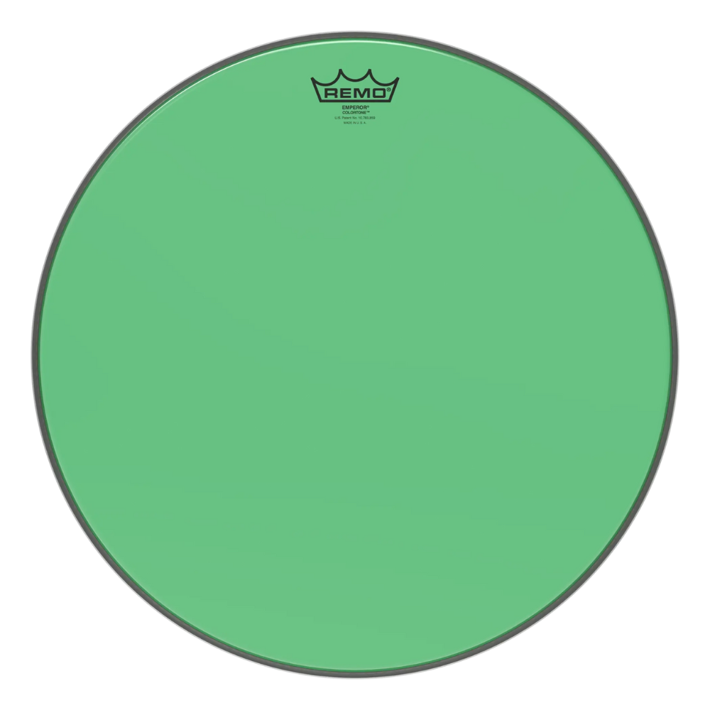 Remo BE-0318-CT-GN 18" Emperor Colortone Green Drumhead