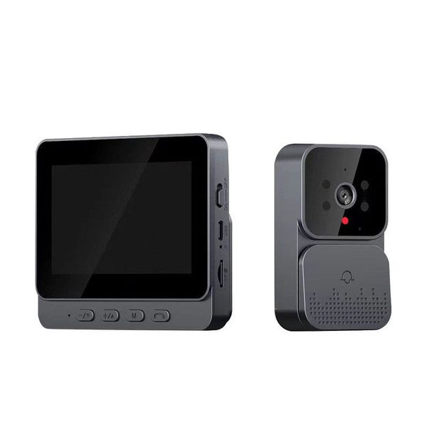 Wireless Video Doorbell Wireless Visual Intercom Doorbell with Screen