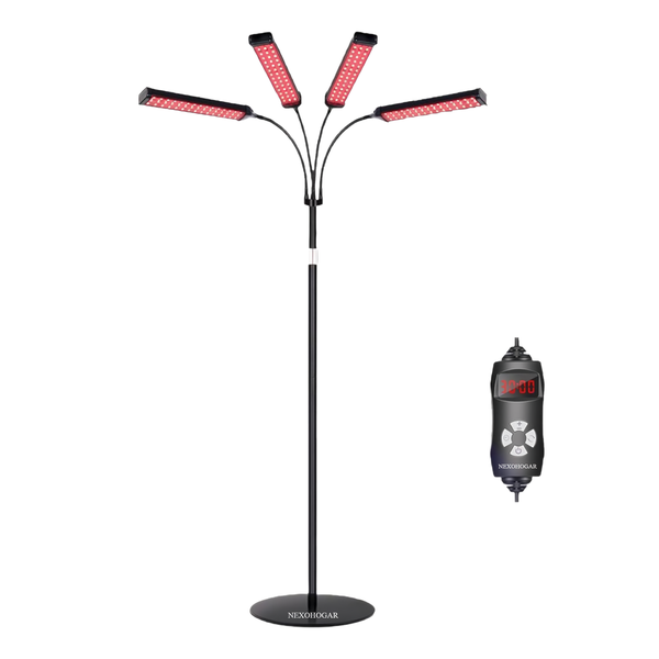 Red Light Therapy Lamp 4 Head Infrared Light Therapy for Body Device