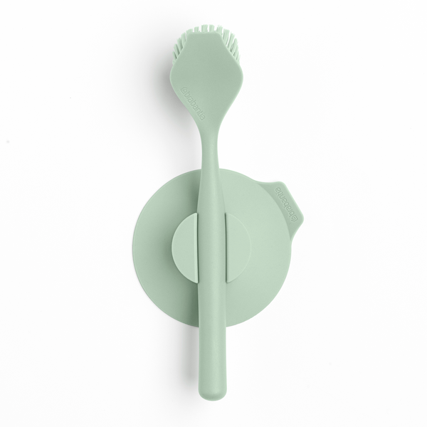 Brabantia - Dish Brush with Suction Cup Holder - Jade Green