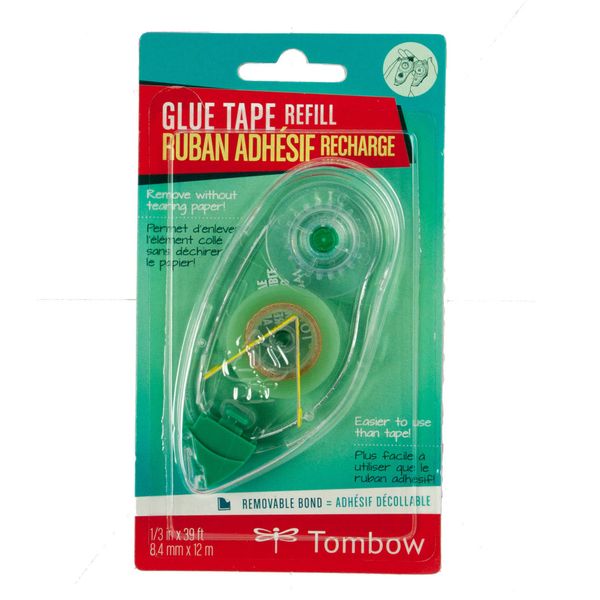 Tombow Non-Permanent Glue Tape Refill - Bulk Pack (6 Sets)