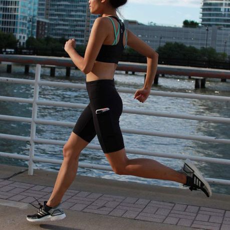 Biker Shorts for Women High Waist Tummy Control Bike Shorts for Gym Workout  Athletic Running Yoga Shorts Spandex Running Side Pockets 