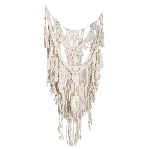 Nordic Bohemian Macrame Wall Hanging Tapestry Tassel Home Decor