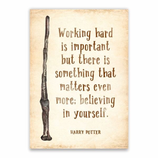 Harry Potter Quote Poster - A1
