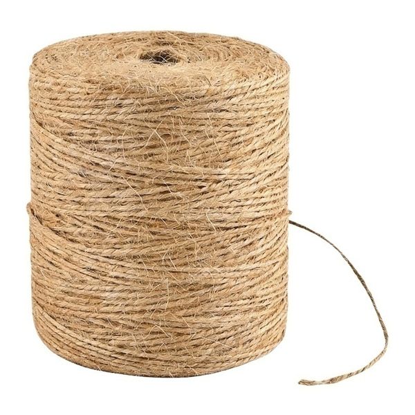 Natural Jute Twine Rope for Crafts, Gardening, and Decor