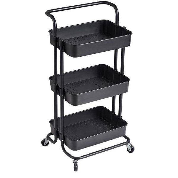 3 Tier Plastic Storage Rack Shower Shelves Racking Tool