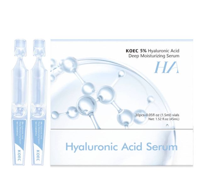 KOEC 5% Hyaluronic Acid Deep Moisturizing Serum- 30 pc