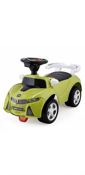 Kiddies Ride On Push Car - White