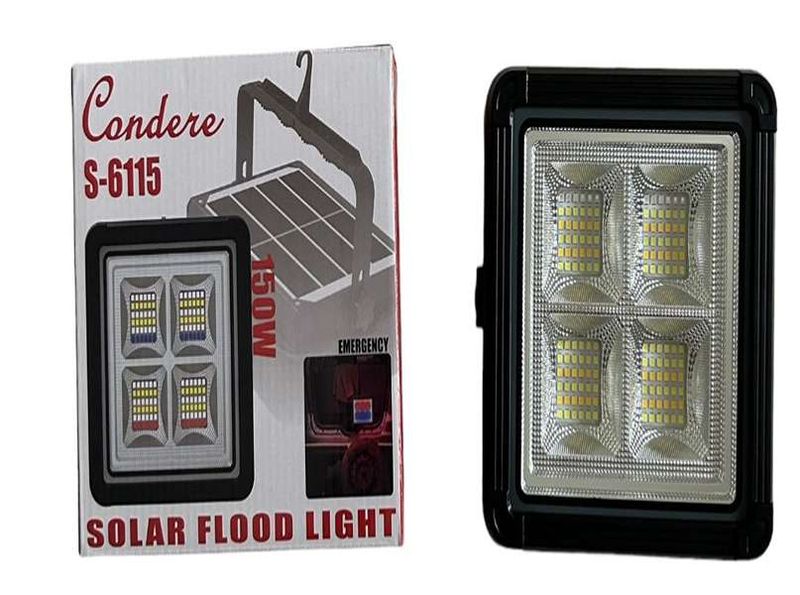 Gadget Boost Portable Solar Multi-Functional Flood Light 150 Watts