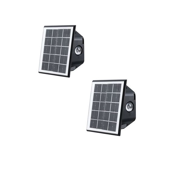 Set Of 2 Solar Decorative Outdoor Garden Light