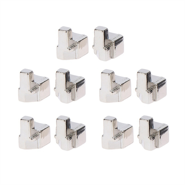5 Pairs Lock Buckle for Nintend Switch NS NX JoyCon Silver