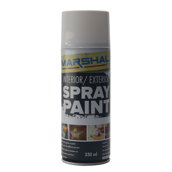 Marshal Spray Paint - Gloss White 350ml