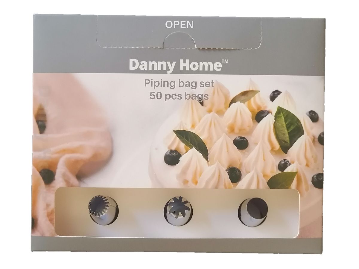 3 Decor Nozzles Piping Bag Set 50 Piece Shop Today. Get it Tomorrow!