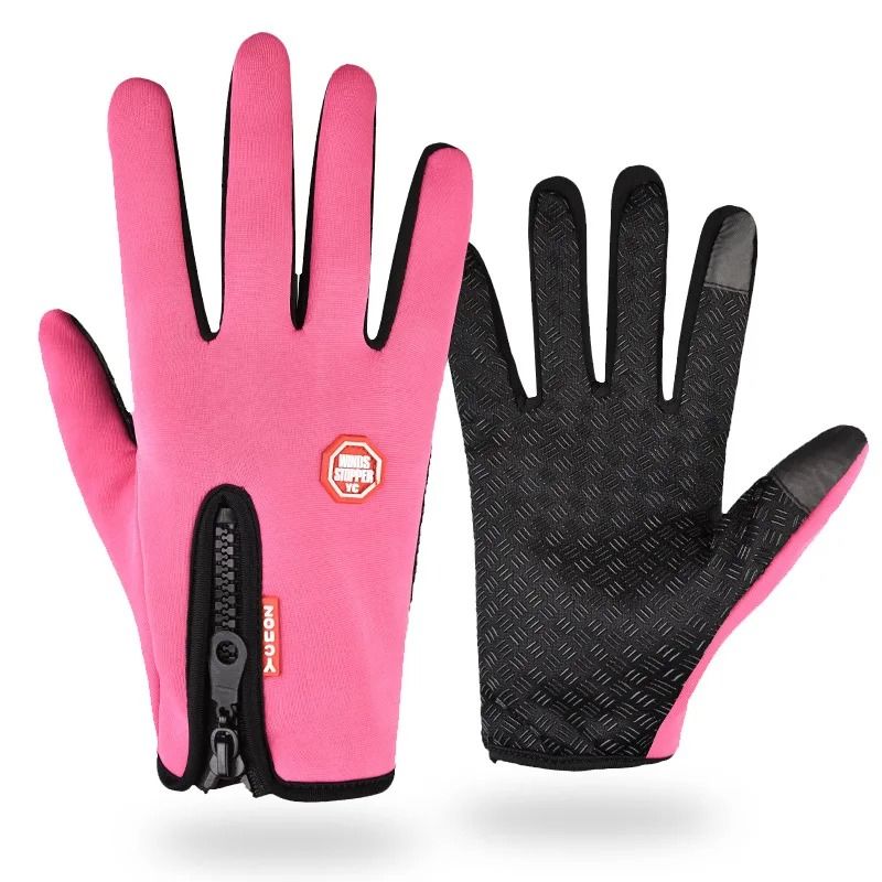 HKXY Winter Sports Gloves -Running/Cycling/Skiing/Soccer Essential - Pink