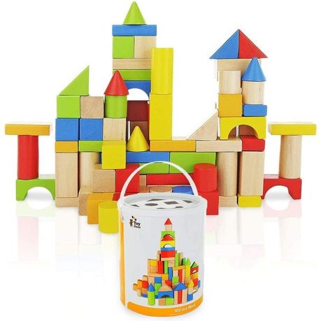 Large Wooden Building Blocks - Set of 32 - (Free Shipping)