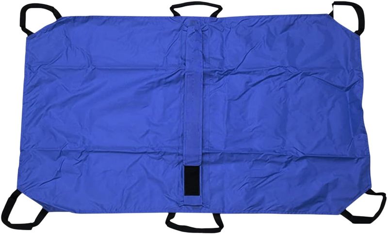 Heavy-Duty Pet Transport Stretcher - Foldable Rescue Gurney for Dogs