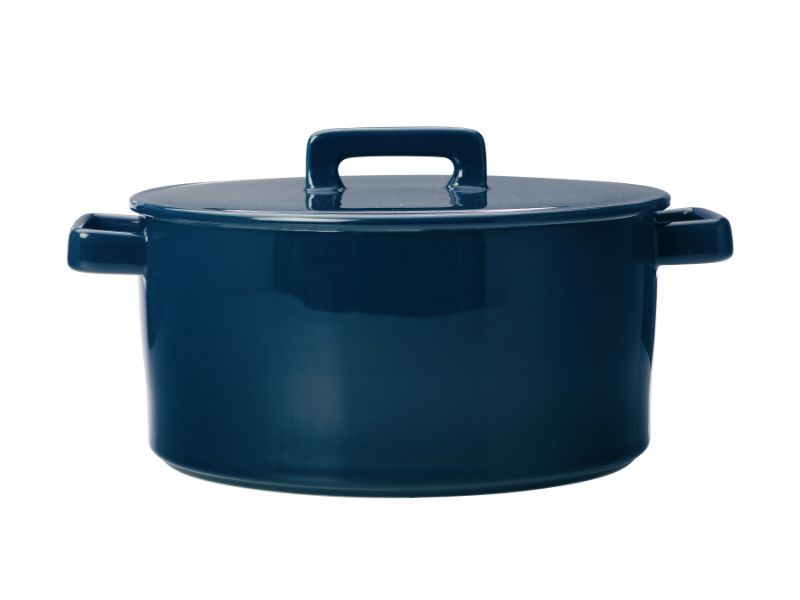 Maxwell and Williams Epicurious Round Casserole 2.6L - Teal
