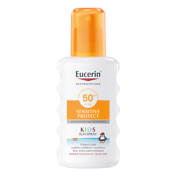 Eucerin Kids Sun Body Spray Sensitive Protect, SPF 50+, 200ml