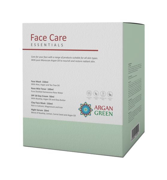 Argan Green Face Care Kit