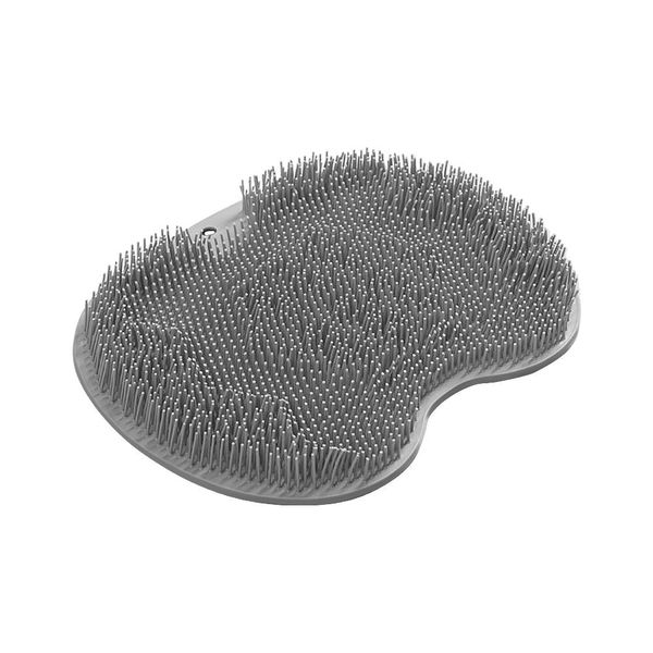 Shower Foot Scrubber with Non-Slip Suction Cups - Body Back Massaging Mat