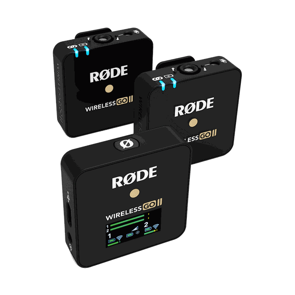 RODE Wireless GO II Dual Channel Wireless Microphone System
