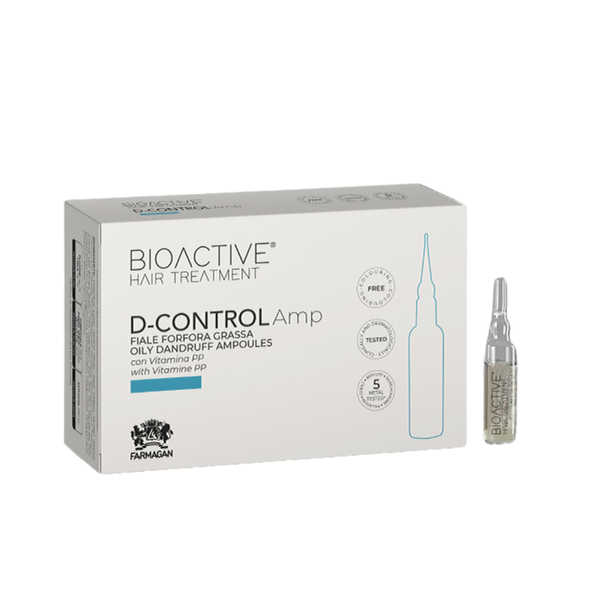 Bioactive Hair Treatment D-Control Oily Dandruff Ampoules