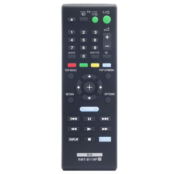 RMT-B119P Replacement Remote Control fit for Sony Blu-ray DVD Player