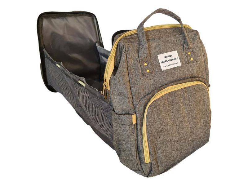 Multi-Functional Nappy Bag - Grey