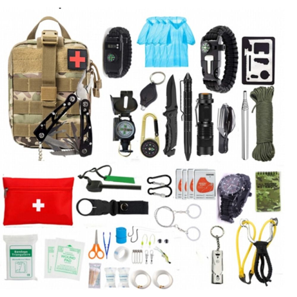 Xtreme 54 Piece Camouflage Survival/Camping Kit | Shop Today. Get it ...