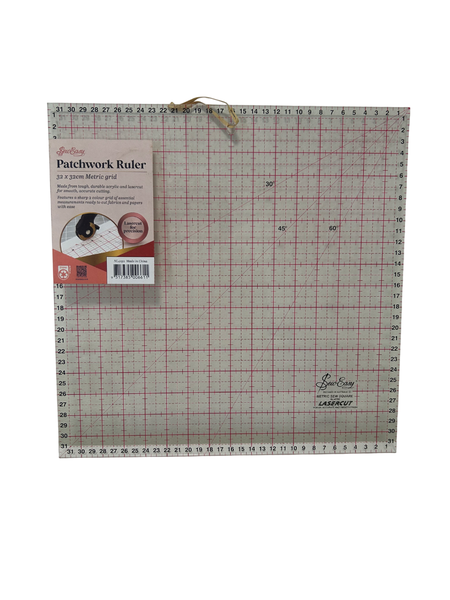 Sew Easy Metric Square Ruler