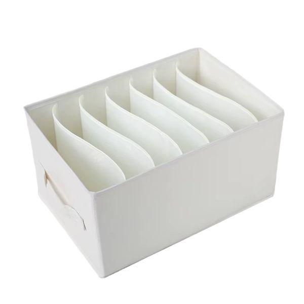 7-Grid Washable Wardrobe Clothes Organizer Box