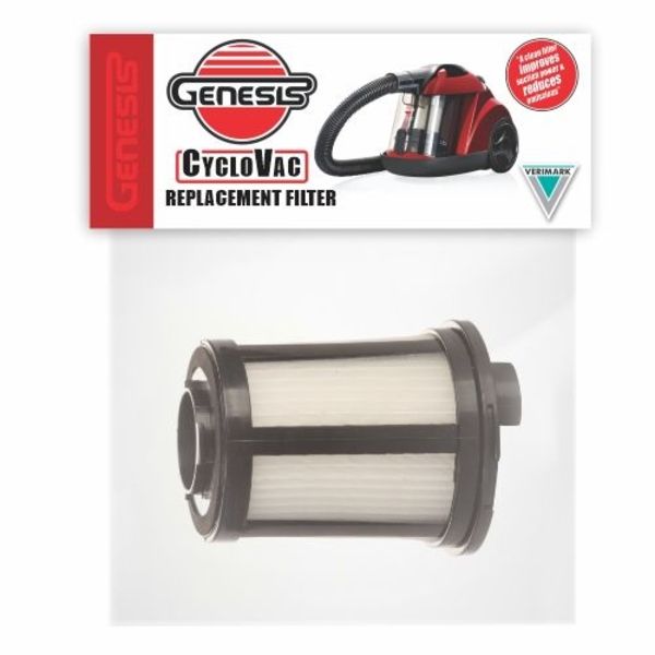Replacement Micro-Particle Hepa Assembly Filter for Genesis Hydrovac Plus