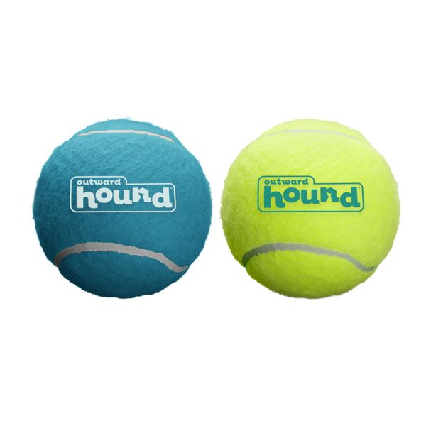Outward Hound - 2 Pack Squeaky Tennis Balls - Large