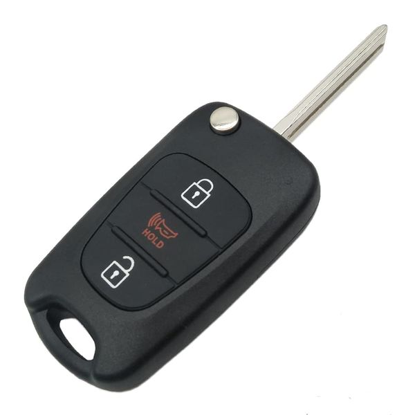 3 Buttons Keyless Entry Compatible With Kia Soul Rio Sportage 2011+