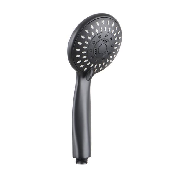 Olive Tree - High Pressure Water Saving 5-Spray Hand Shower - Black Matt