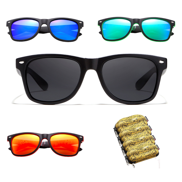 Set of 4x Kdeam KD1012 Polarized Sunglasses