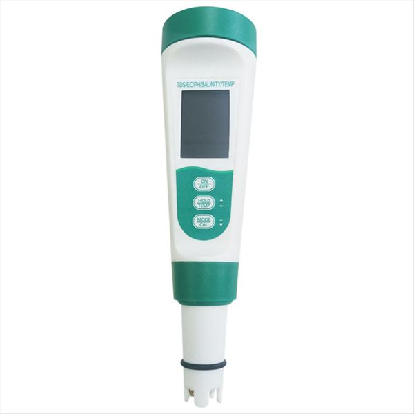 5 In 1 Tds Meter Ph Tester Ph/Tds/Ec/Salt/Temp Tester