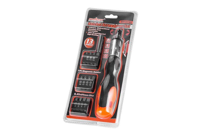 Horusdy 3 Gear Ratchet Screwdriver Set