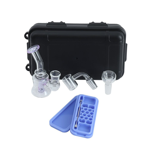 Dab Rig Bong Set - Blue
