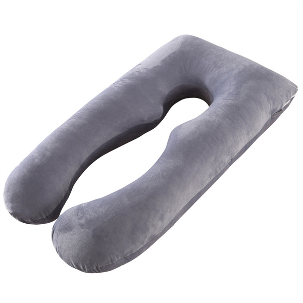 Pregnancy Pillow U-Shape Pregnancy Body Pillow Soft Velvet Made 140x70cm