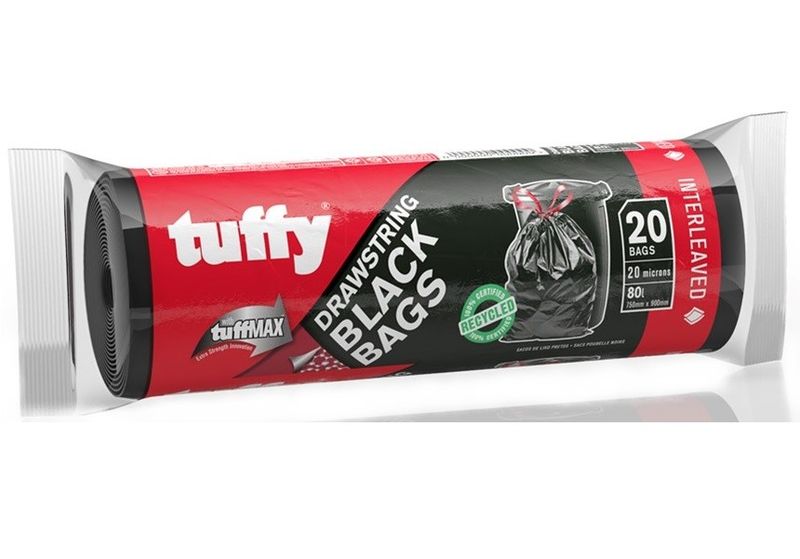 Tuffy - Drawstring Refuse Bag on a Roll 20's