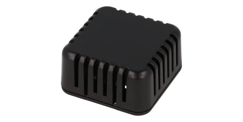 1551V1 ABS Miniature Snap-Fit Enclosure 40x40x20mm Vented IP30